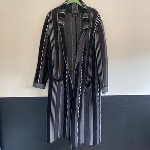 Zara Long Knit Coat